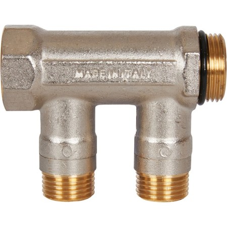 Collector Stout SMB 6211 341202, 1/2 ", 2 exits, with ball valves 3/4", blue pens-2