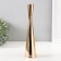 Summary Metal for 1 candle "Sand watch" d = 3 cm gold 6x27 cm