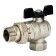 Ballic stout tap, full -pass, 1 ", internal/outer thread, American, butterfly