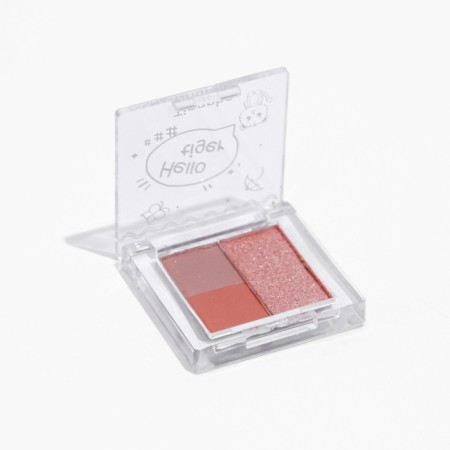 Palette of shadows for the eyelids, 3 colors-2
