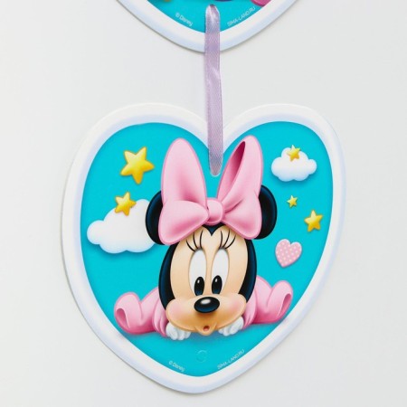 Garland on the eyelets "I am 1 year", length 137 cm, Minnie Mouse-6