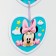 Garland on the eyelets "I am 1 year", length 137 cm, Minnie Mouse