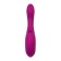 Turnoven vibrator with vacuum stimulation Jos Spinser, 23 cm, silicone, purple color