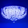 Svetogor Svetogor "Orleans" 5x60W E27 LED lighting chrome 50x50cm