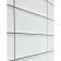 PVC panel Tiles white black seam 957x482 mm
