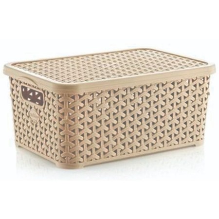 Basket Hobbylife Rattan, 10 l, size 24x34x15.7 cm, color mix-1