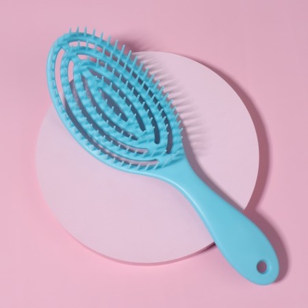 The comb is massage, for drying hair, 7.5 × 23.5 cm, color mix-1