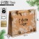 Craft horizontal package “Happy New Year”, l 40 x 31 x 11.5 cm, new year