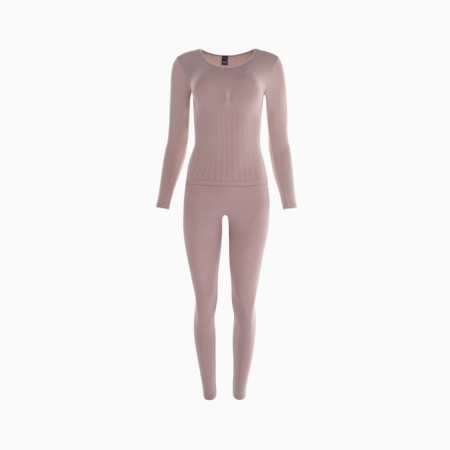 Women's thermal underwear (longshit, leggings), coffee color, size 46-48 (m)-6