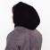 Hat (caper) female, black color, size 54-58