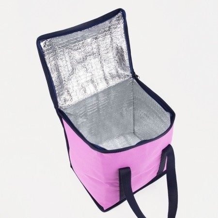 Thermosuma with zipper 18 liters, pink color-2