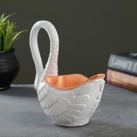 Figure Contaminant "Swan-Hushka" White, 18.5x9.5x17.5cm-3