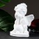 The luminous figure "Elfin" 12x15x19cm sits white