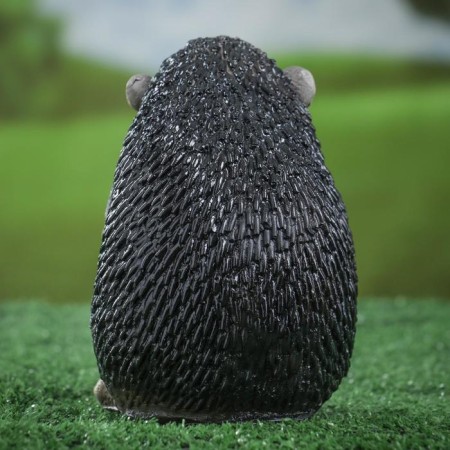 Garden figure "Hedgehog with fly agaric" 15.5cm-2