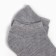 A set of men's socks (3 pairs) shortened, gray color, size 40-44