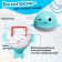 Kit bath fountain, light effects, works on batteries, mixtures