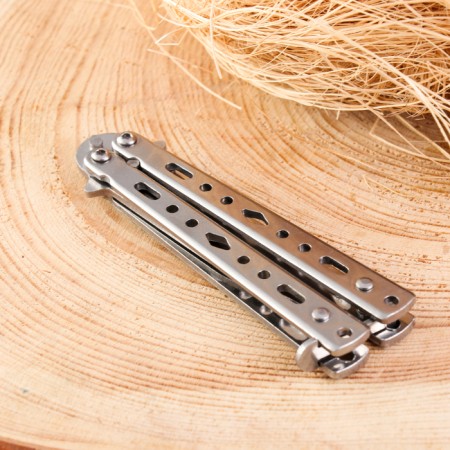 Bow Knife "Argus" 17cm, blade 69mm/1mm, silver-2