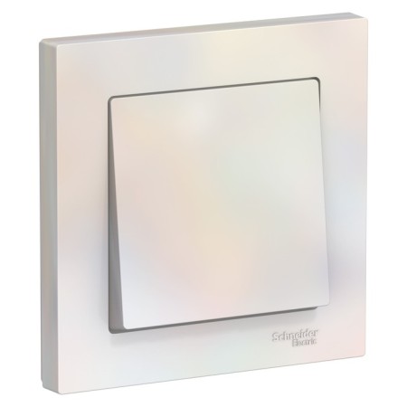 Switch Se Atlasdesign, 10 a, 1 key, assembly, CX 1, Pearls Color