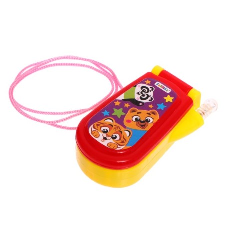 Musical phone "Funny animals", light and sound effects-2