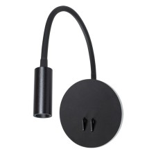 Electra lamp, 9W LED, 3000K, 550LM, black color