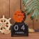 Calendar Table tree "Month and Sun" 10x5x15 cm