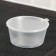 Plastic disposable sauce, 80 ml, with an insoluble lid, the color is transparent