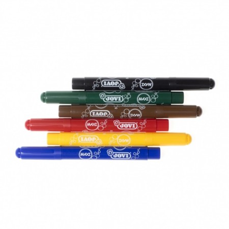 Fleeters 6 Maxi colors, thickened, for kids-5