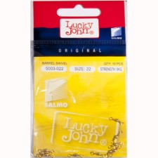 Vertlugi Lucky John Barrel Swivl Brass 022, 10 pcs.