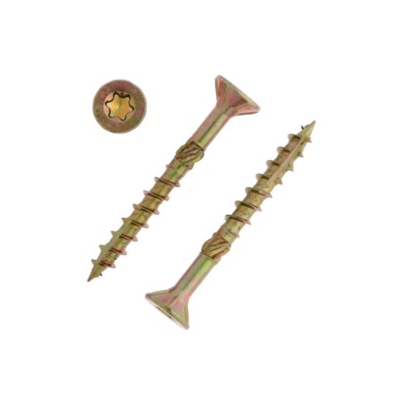 Infix, 4.5x40 mm, with a hidden mill, Torx25, yellow zinc