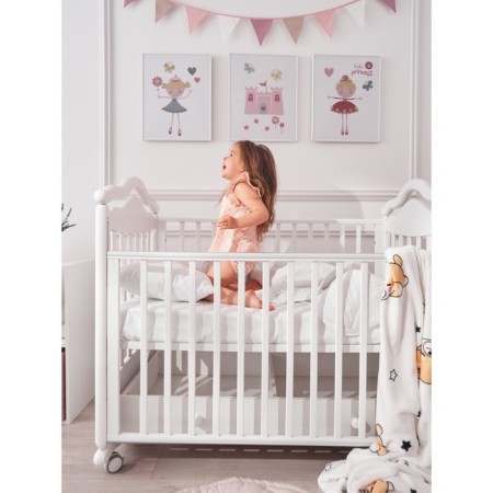 Soft Kids blanket, size 110x140 cm, white-4