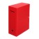 Archival folder with A4 Calligrata ties, 100 mm, micro -frong cardboard, up to 900 sheets, red