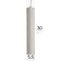 Lucas Lumber LED 5W 4000k white 5x5x30-130cm