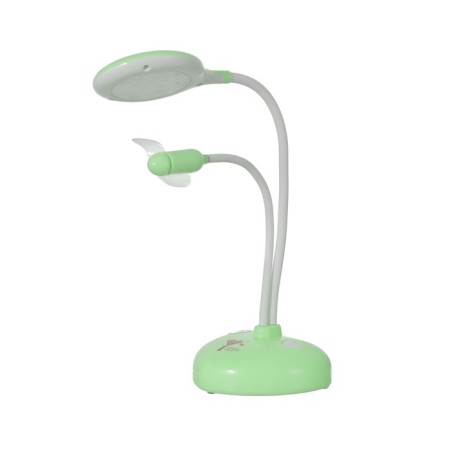 TECAL LAME "Center" LED 4W USB AKB Green 10x11.5x40.5 cm Risalux-14