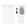 Greenhouse, 3.7 × 2.45 × 2.1 m, galvanized metal, profile d = 25 mm, a capacitive film cover 120 μm