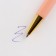 Pen Plastic "Best Teacher", with embossing on the case, blue paste, 0.7 mm