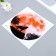 Sticker Plastic Interior phosphorus "Wolf howl against the background of the moon" 20x20.5 cm