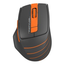 Mouse A4Tech FSTYLER FG30S Gray/Orange optical (2000DPI) Silent wireless USB (6BU 102944