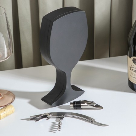 Set for the wine "glass", 2 items: corkscrew, dripper-2