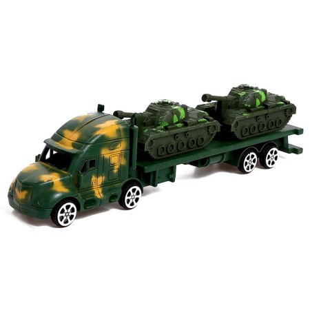 Truck inertial "military car", in the package-1