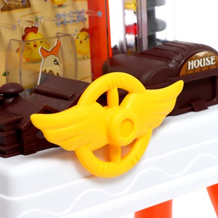 Developing table "Funny chicken coop"-7