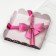 Bearing box, "pink trunk", 15 x 15 x 3 cm