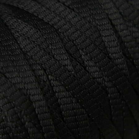 Knitting cord 100% polyester 5 mm cylinder, 180 g, 140 m 13 - black-2