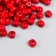 Beads for creativity tree "Cube" D-0.5 cm, set of 20 g red