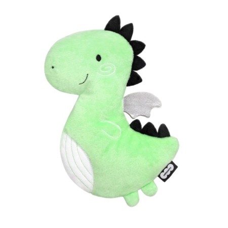 Toy heating pad with cherry bones "Dragon Stasik", crumbs