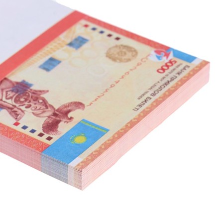 A pack of bills "5000 tenge"-2