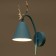 Sconces "Deer" 1ke27 40W Blue 22x12x34.5 cm