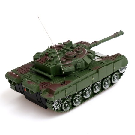 Radio -controlled “Victory” tank, works on batteries, green color-2