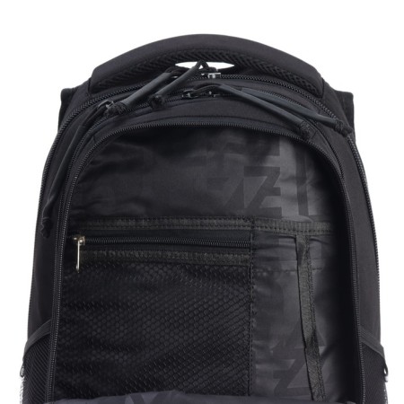 Youth backpack, 42 ​​x 31 x 22 cm, Grizzly 338, ergonomic back, laptop department, black/blue RU-338-3_1-9