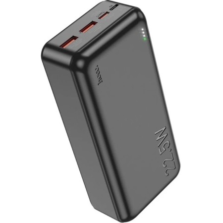 External battery Hoco J101b, 30,000 mAh, USB/Type-C, 3 A, black-1