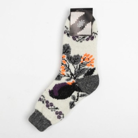 Women's socks, white color, size 25-2